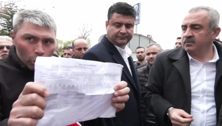 Altındağ Belediyesi İşçileri Geriye Dönük Ödemeleri İçin Protesto Etti