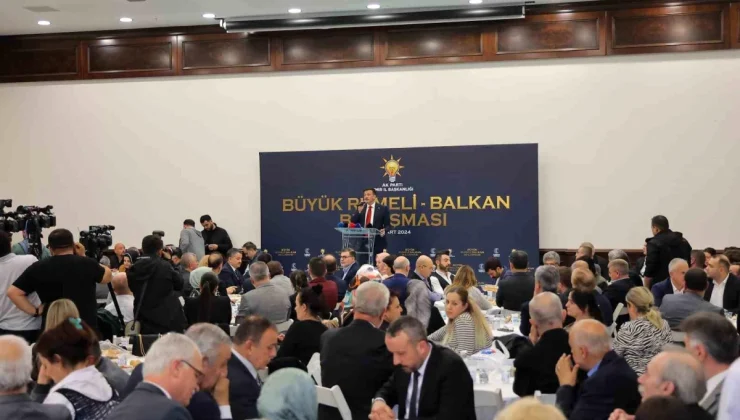 AK Parti İzmir Büyükşehir Belediye Başkanı Adayı Hamza Dağ, Balkan Göçmenleri ile Buluştu