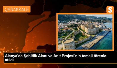 Alanya’da Şehitlik Alanı ve Anıt Projesi’nin Temeli Atıldı