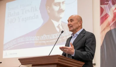 İzmir Büyükşehir Belediye Başkanı Tunç Soyer, Baha Tevfik’i Anma Konferansında Konuştu