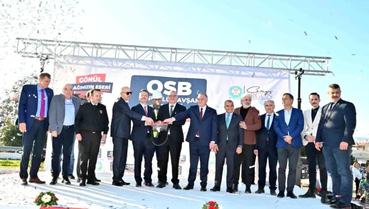 Manisa OSB Köprülü Kavşağının temeli atıldı