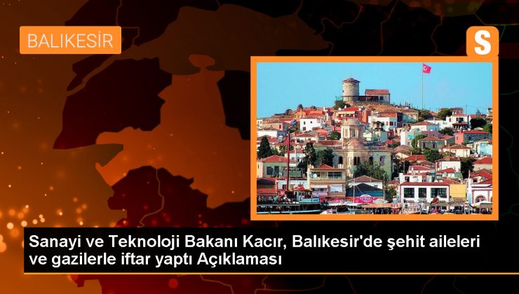 Sanayi ve Teknoloji Bakanı Mehmet Fatih Kacır, Milli Teknoloji Hamlesi’ni gerçekleştiriyoruz