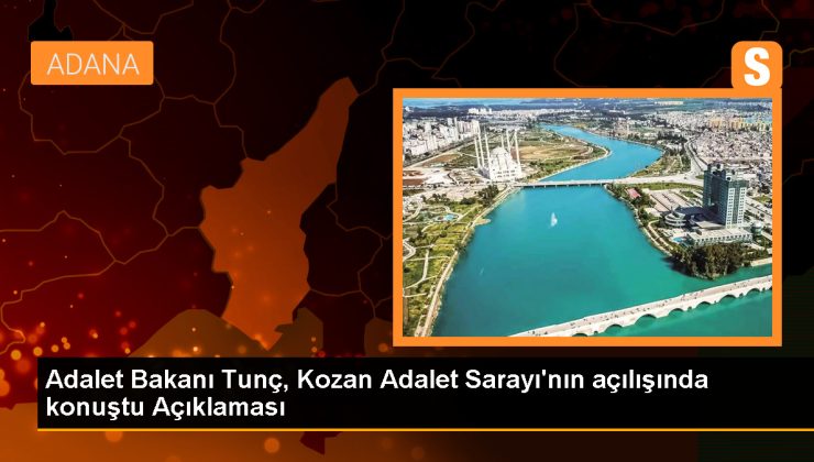 Adalet Bakanı Yılmaz Tunç: Türkiye’de adalet sarayı sayısı 366’ya yükseldi