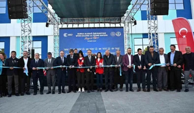 Bursa Büyükşehir Belediyesi, Uludağ Üniversitesi’ne modern bir spor merkezi kazandırdı