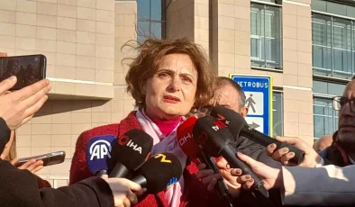 CHP İstanbul İl Başkanı Canan Kaftancıoğlu ‘şüpheli’ sıfatıyla savcılığa ifade verdi