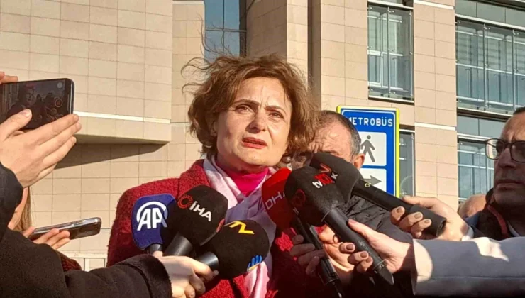 CHP İstanbul İl Başkanı Canan Kaftancıoğlu ‘şüpheli’ sıfatıyla savcılığa ifade verdi