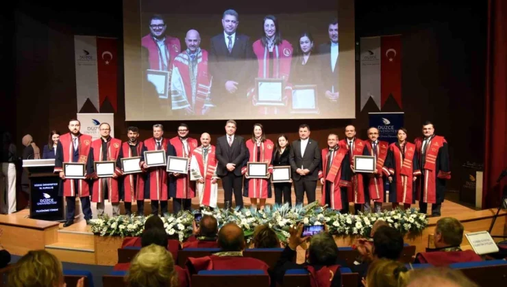 Düzce Üniversitesi 18. Kuruluş Yıl Dönümünü Kutladı