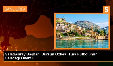 Galatasaray Başkanı Dursun Özbek: Türk futbolunu bu kaostan çıkarması lazım