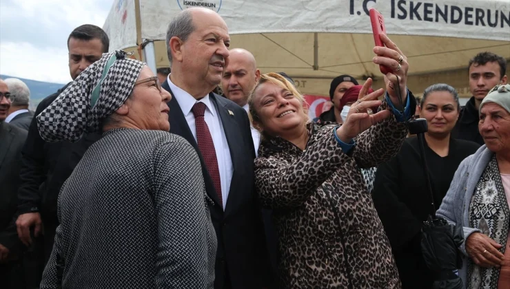 KKTC Cumhurbaşkanı Ersin Tatar, Şampiyon Melekler Konteyner Kenti’nde açılış törenine katıldı