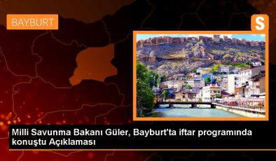 Milli Savunma Bakanı Yaşar Güler: Terör örgütünün belini kırdık