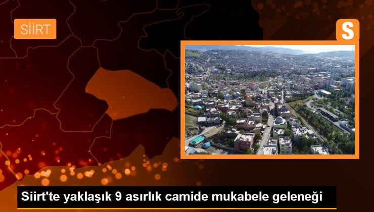 Siirt’teki Ulu Cami, Mukabele Geleneğine Ev Sahipliği Yapıyor