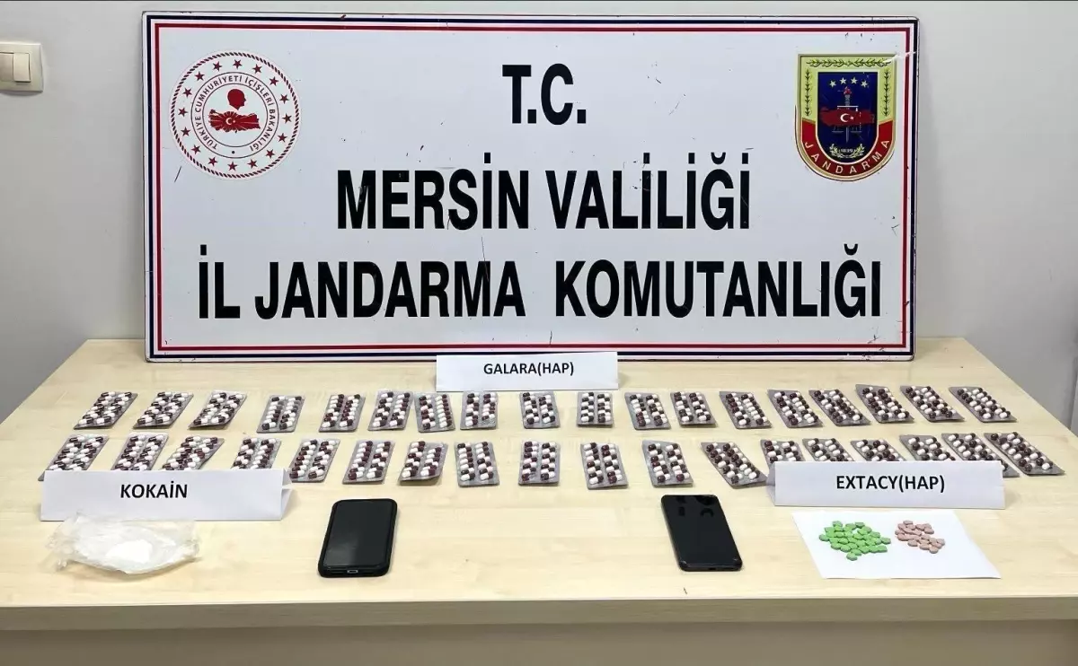 Mersin’de Uyuşturucu Operasyonu