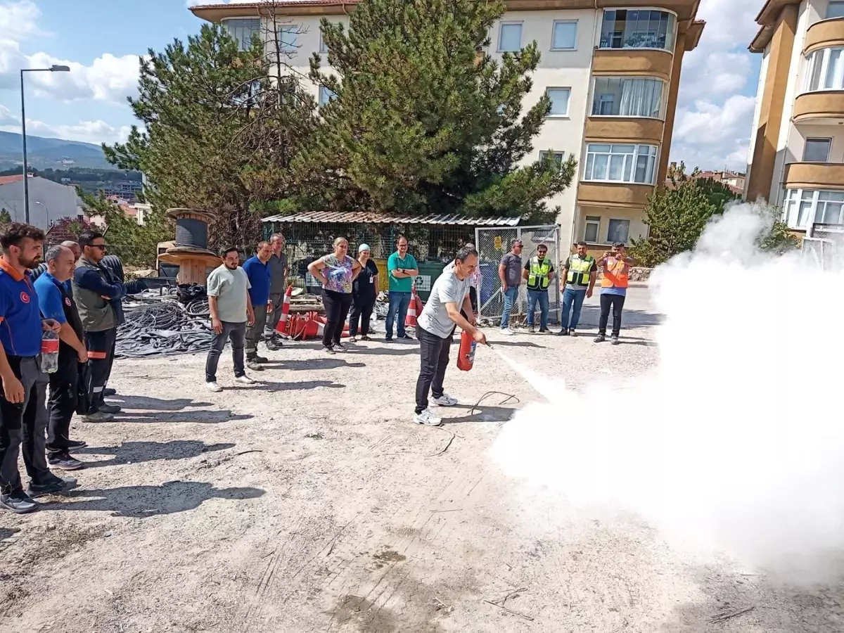 OEDAŞ’tan Afet Tatbikatı