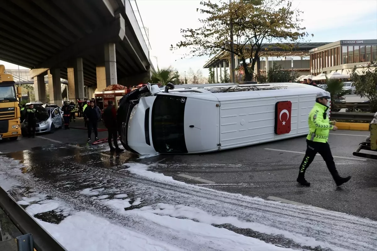 Trabzon’da Kaza: Bir Yaralı