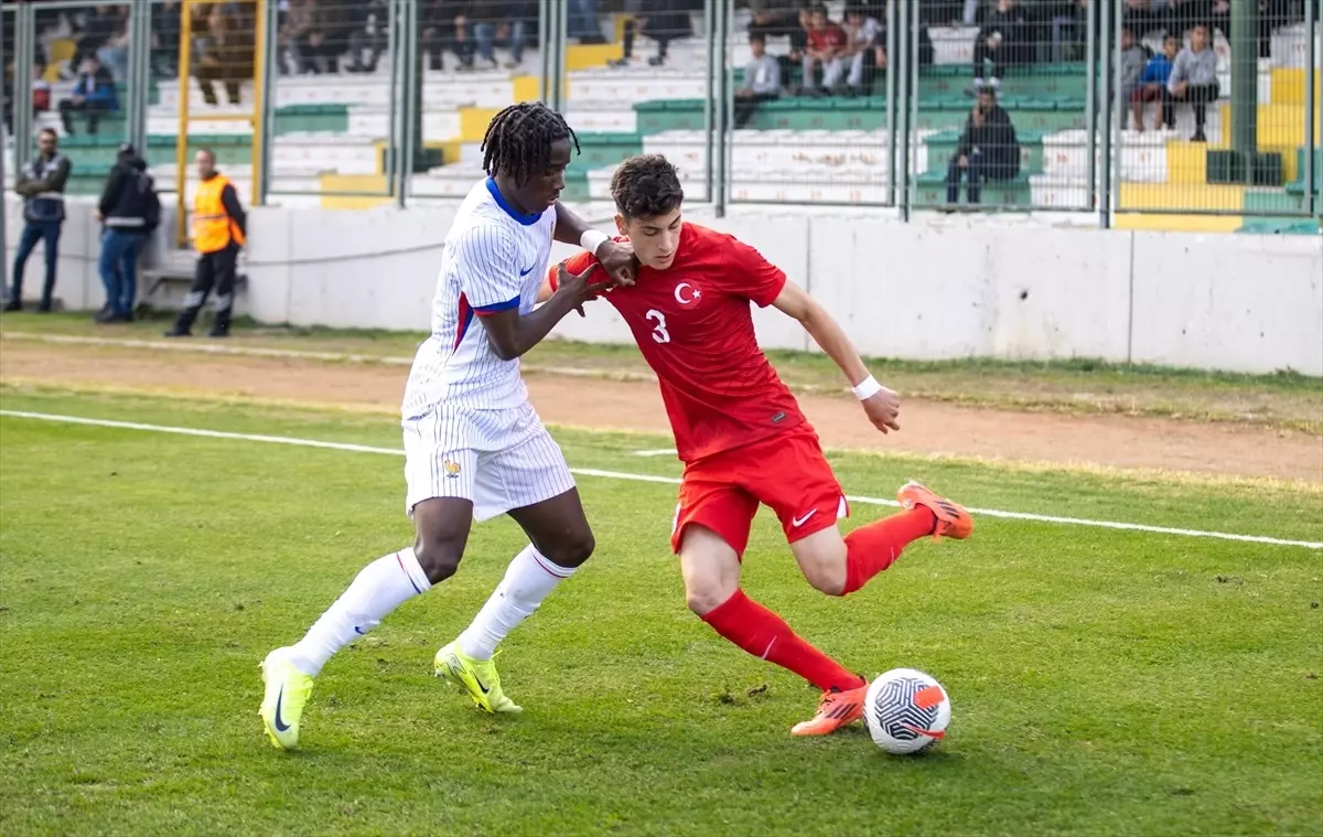 U18 Milli Takım, Fransa’yı 1-0 Yendi