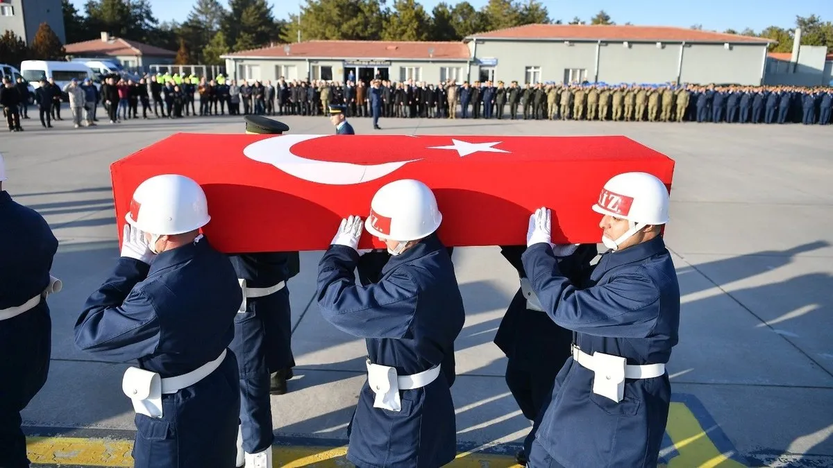 Şehit Tuğgeneral İsa BaydilliKayseri’de son yolculuğuna uğurlandı